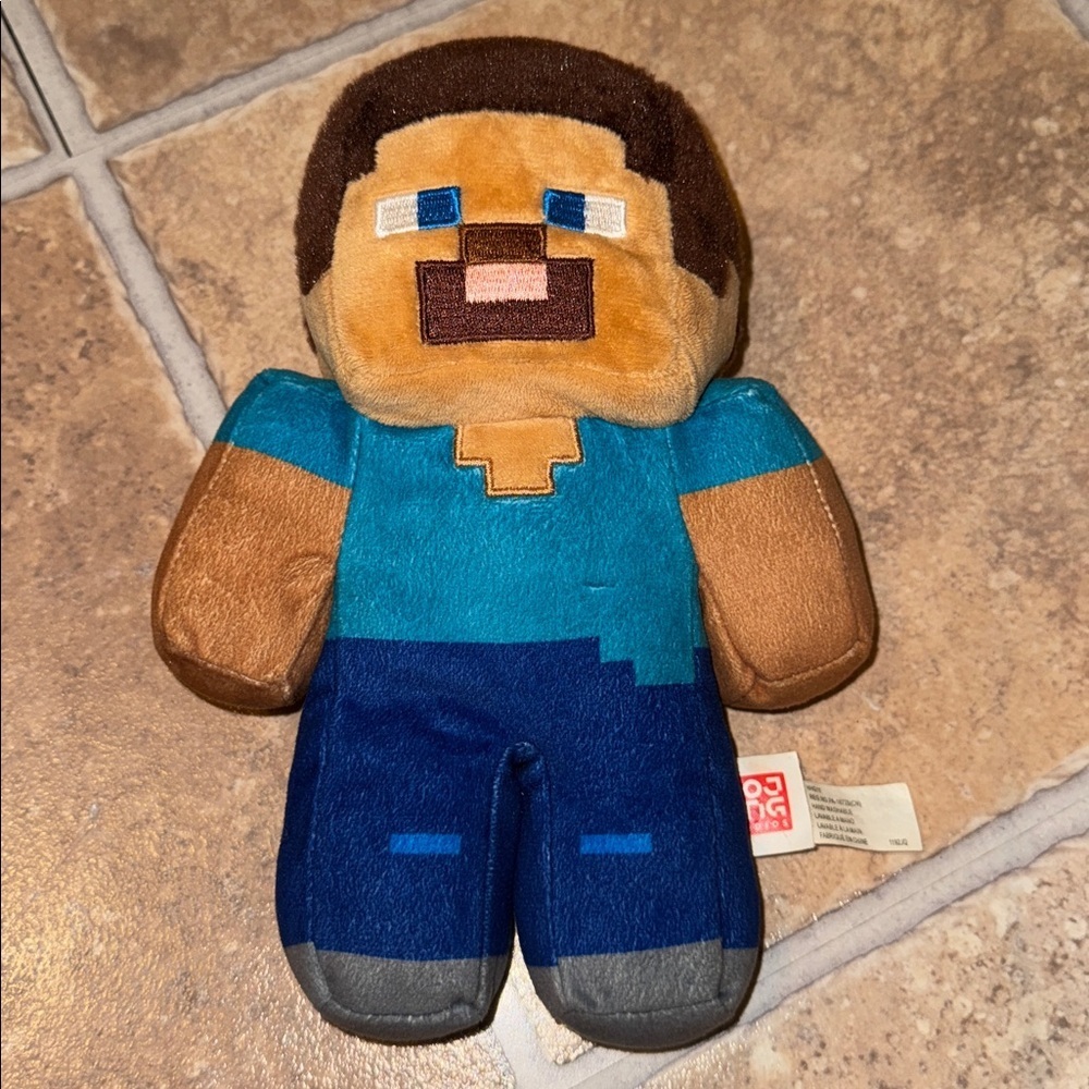 Mattel Minecraft 8 in. Steve Plush Stuffed Animal
